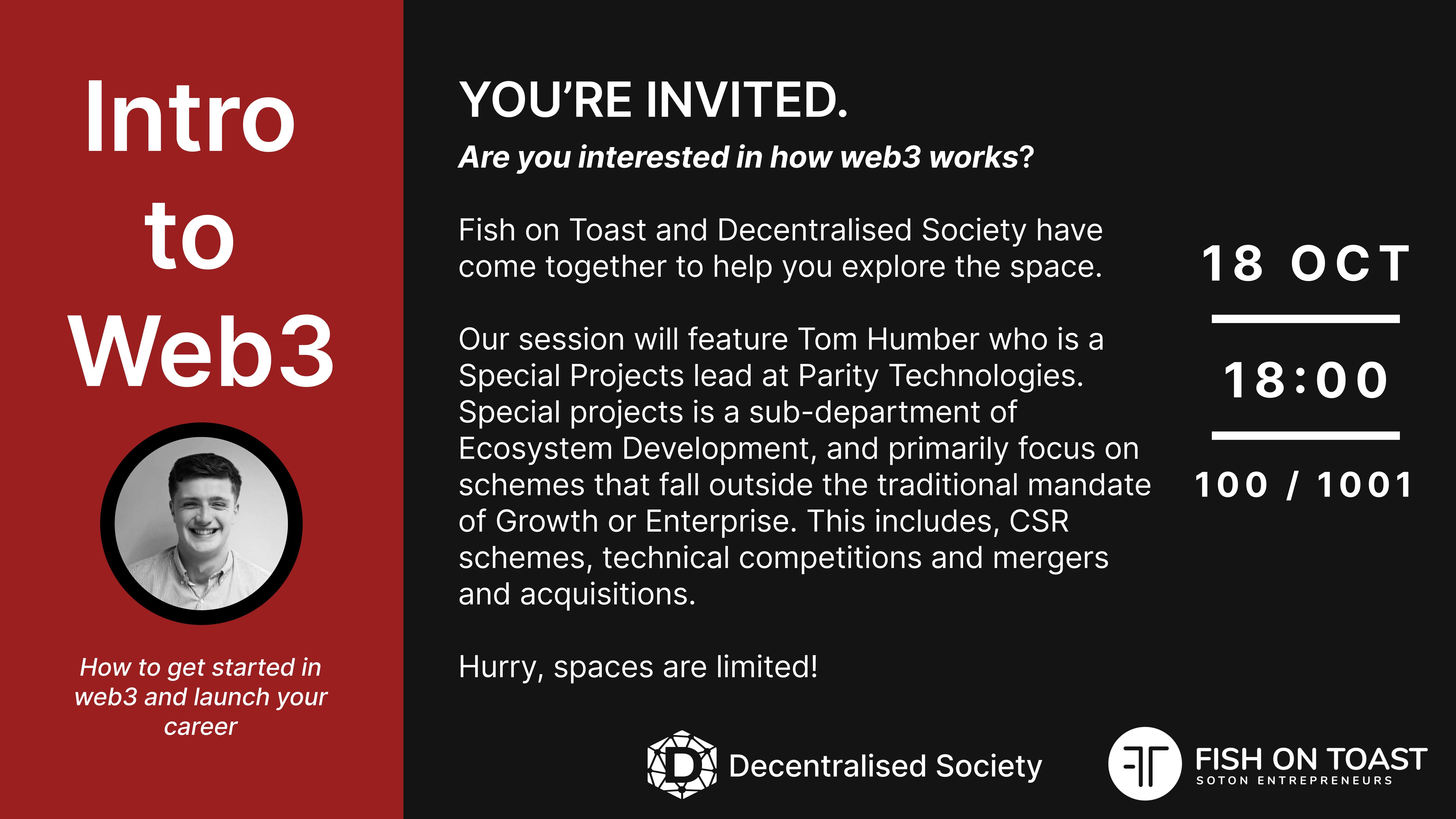 Event image for Intro to Web3